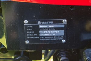 BRANSON 1905H Unterkompakttraktor – Bild 19