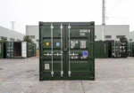Grüner Container mit einer offenen Seite, 20 Fuß – Bild 6