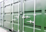 Grüner Container mit einer offenen Seite, 20 Fuß – Bild 5
