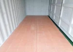 Grüner Container mit einer offenen Seite, 20 Fuß – Bild 3