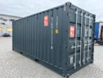 Offener Seitencontainer 20′ RAL 7016