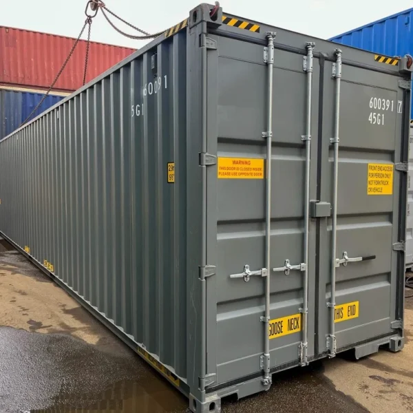 DOPPELTÜRIGER 40-FUSS-CONTAINER RAL 7005